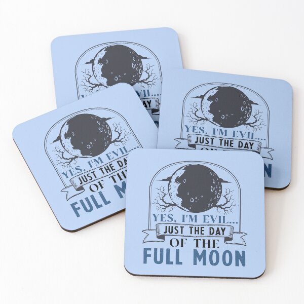 Item preview, Yes, I'm Evil... Just The Day Of The Full Moon designed and sold by ChemicalXShop.