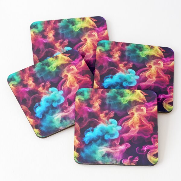 Item preview, Radiant Colorful Smoke Textile Patterns 7 designed and sold by Tom-Johnson.