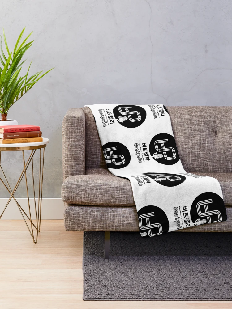 Thumbnail 2 of 6, Throw Blanket, Beatpella Wht designed and sold by HexOne.
