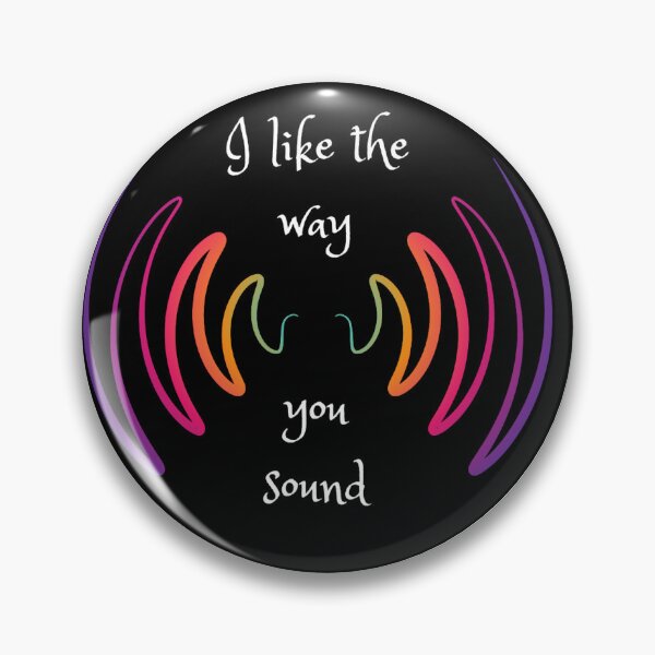 Item preview, I Like The Way You Sound - Rainbow designed and sold by PixelPixieGraph.