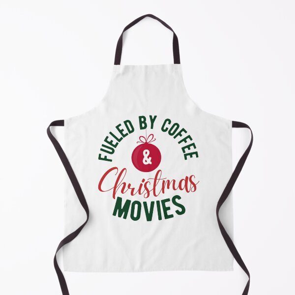 Item preview, Fueled by coffee and Christmas movies design designed and sold by Dominika Farkašová.