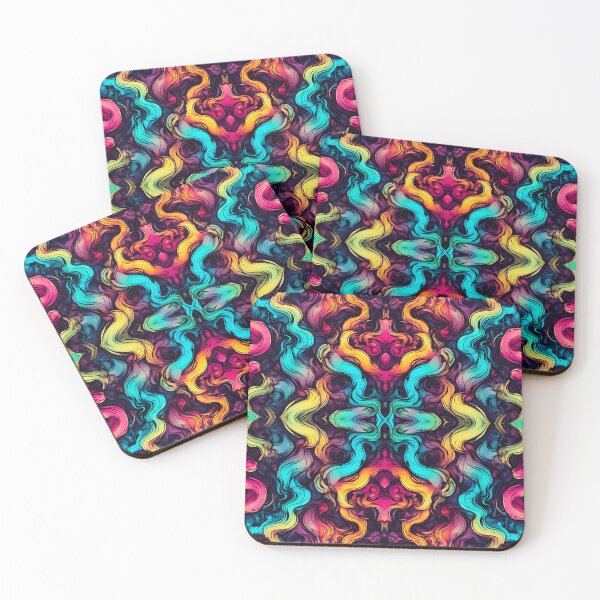 Item preview, Radiant Colorful Smoke Textile Patterns 10 designed and sold by Tom-Johnson.