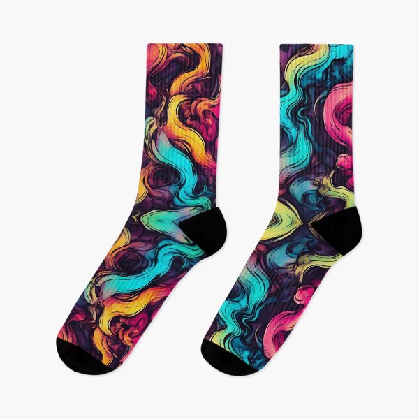Item preview, Radiant Colorful Smoke Textile Patterns 10 designed and sold by Tom-Johnson.