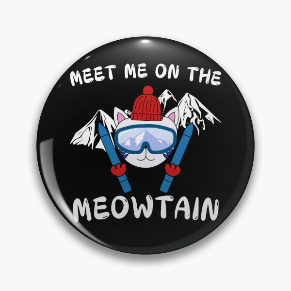 Item preview, Meet Me on the Meowtain Cool Cat designed and sold by thebest-2studio.