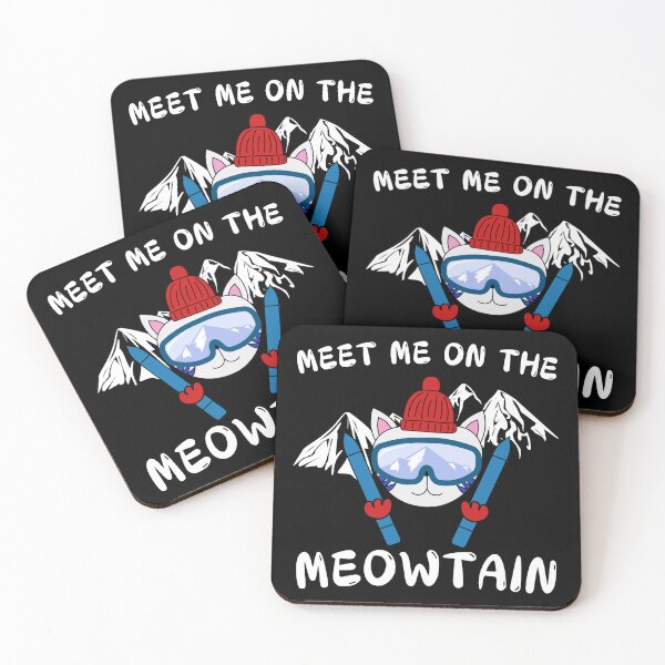 Item preview, Meet Me on the Meowtain Cool Cat designed and sold by thebest-2studio.