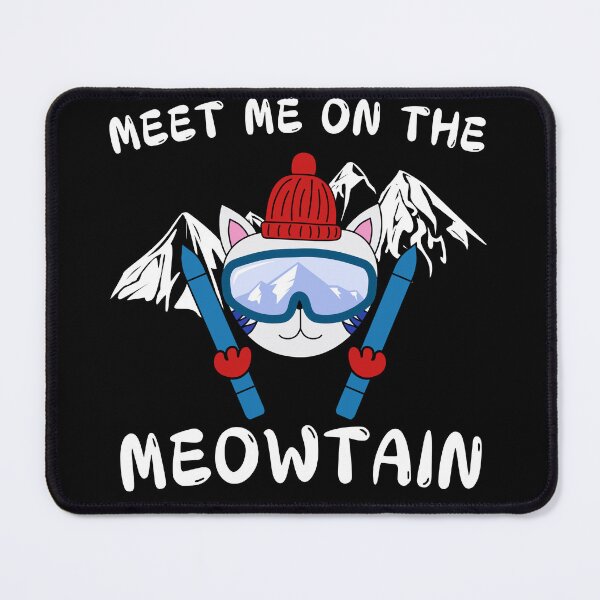 Item preview, Meet Me on the Meowtain Cool Cat designed and sold by thebest-2studio.