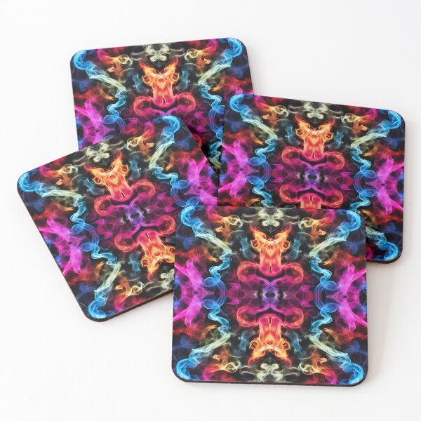 Item preview, Radiant Colorful Smoke Textile Patterns 12 designed and sold by Tom-Johnson.