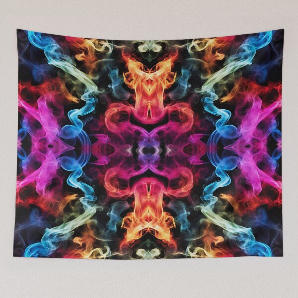 Item preview, Radiant Colorful Smoke Textile Patterns 12 designed and sold by Tom-Johnson.