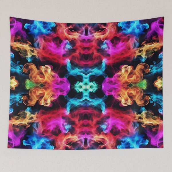 Item preview, Radiant Colorful Smoke Textile Patterns 13 designed and sold by Tom-Johnson.