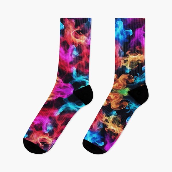 Item preview, Radiant Colorful Smoke Textile Patterns 13 designed and sold by Tom-Johnson.