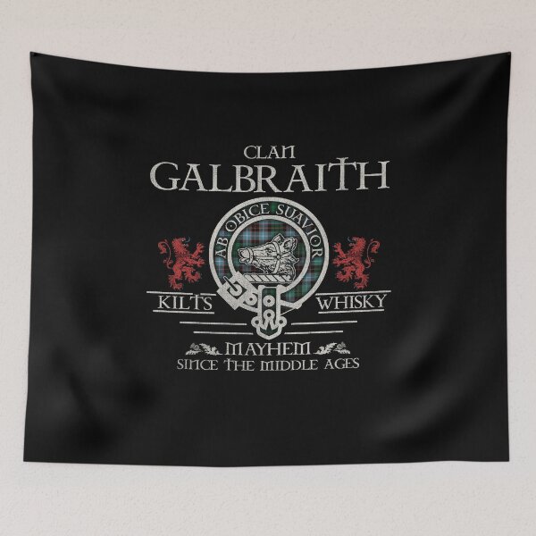 Item preview, Clan Galbraith of Peebleshire tartan crest family reunion Highland Games designed and sold by Clan1093.