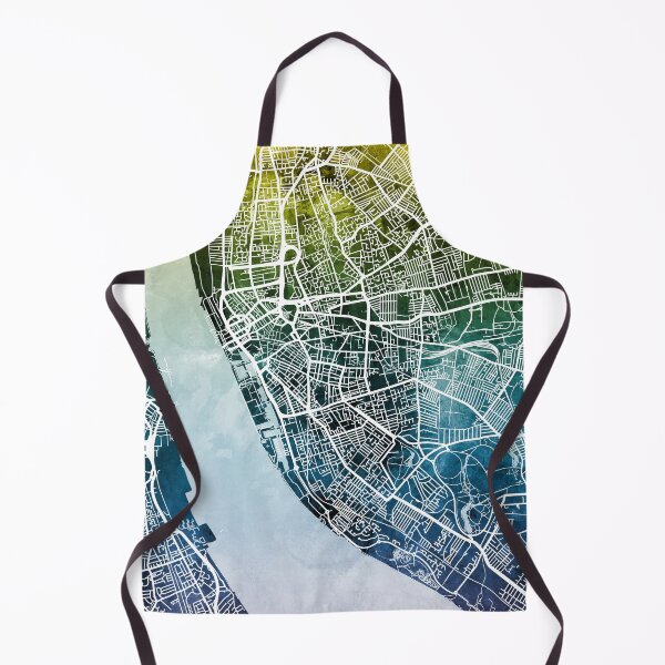 Item preview, Liverpool England City Map designed and sold by ArtPrints.