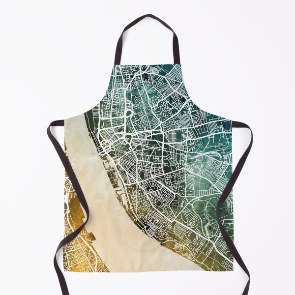 Item preview, Liverpool England City Map designed and sold by ArtPrints.
