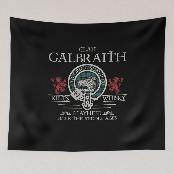 Item preview, Clan Galbraith tartan crest family reunion Highland Games designed and sold by Clan1093.