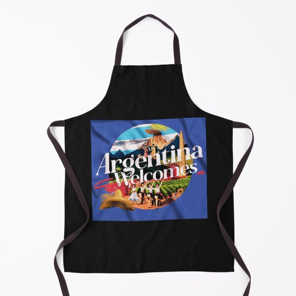 Item preview, Argentina Walcomes Flag Map designed and sold by AnimalsDH305.