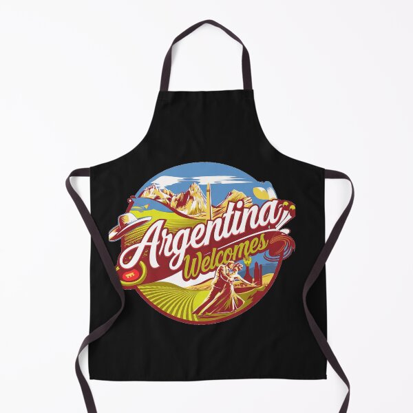Item preview, Argentina Walcomes Flag Map designed and sold by AnimalsDH305.