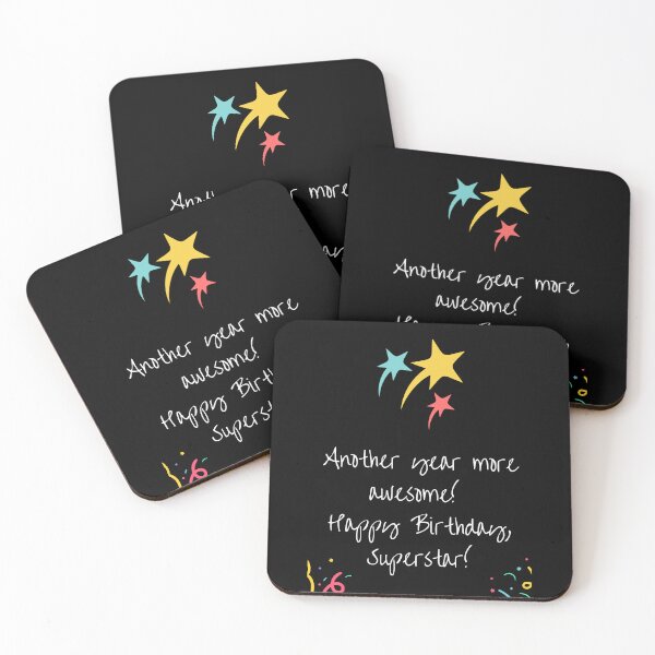 Item preview, Happy Birthday Superstar designed and sold by Nikki Krishna.
