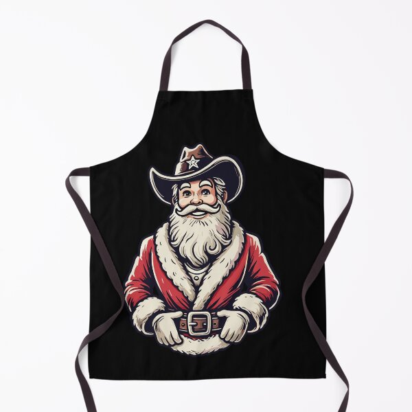 Item preview, Cowboy Weihnachtsmann Holiday Cheer designed and sold by LuminOrb.