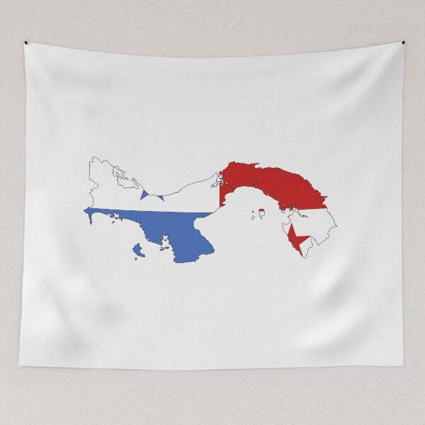 Item preview, panama flag map designed and sold by tony4urban.