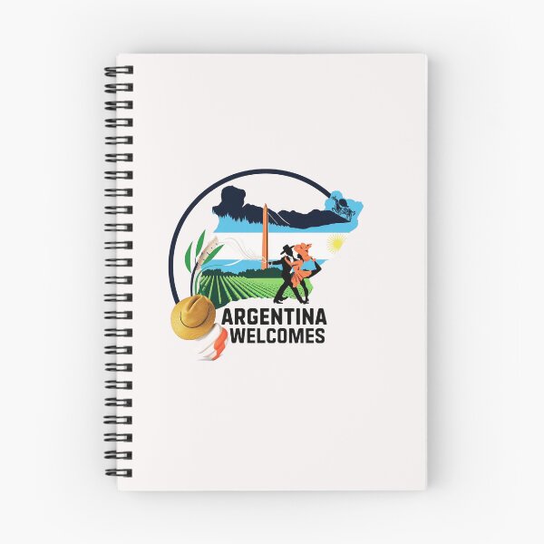 Item preview,  Argentina Walcomes Flag Map designed and sold by AnimalsDH305.