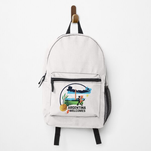 Item preview,  Argentina Walcomes Flag Map designed and sold by AnimalsDH305.