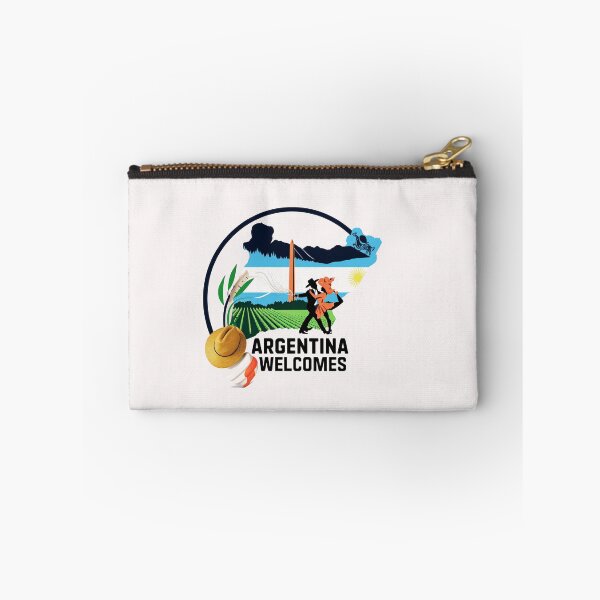 Item preview,  Argentina Walcomes Flag Map designed and sold by AnimalsDH305.