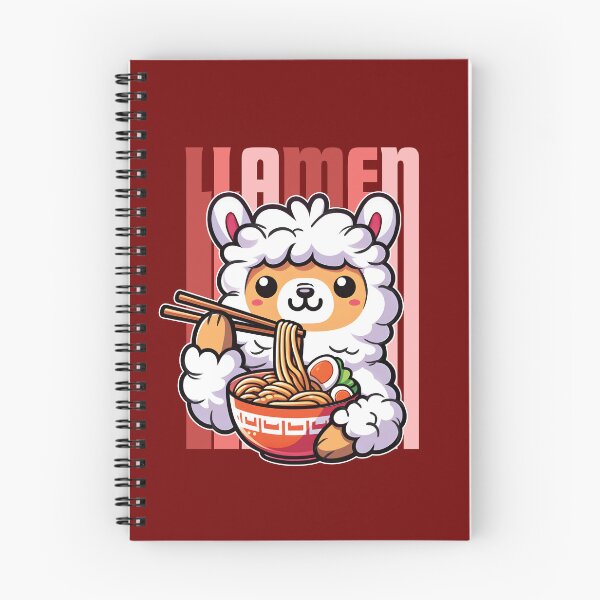 Item preview, Llamen - Cute Llama eating A Bowl Of Ramen designed and sold by The magic  Yellow bus.