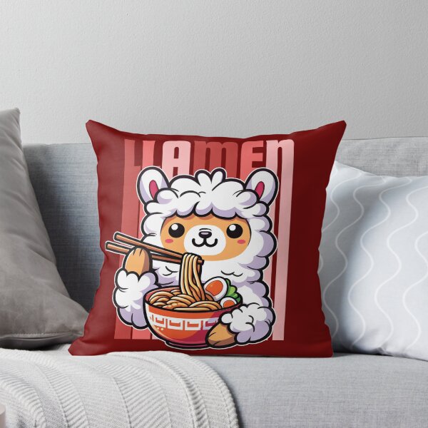 Item preview, Llamen - Cute Llama eating A Bowl Of Ramen designed and sold by The magic  Yellow bus.