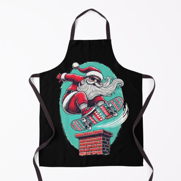 Item preview, Skateboarding Santa Weihnachten Fun designed and sold by LuminOrb.