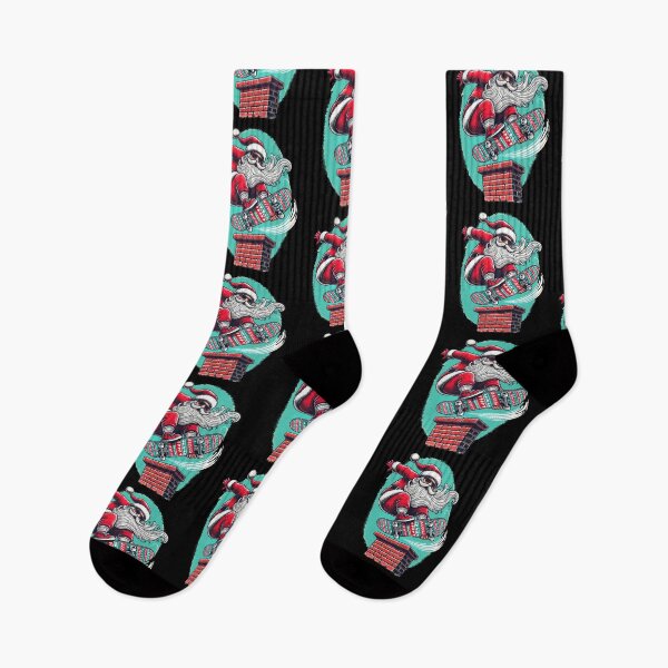 Item preview, Skateboarding Santa Weihnachten Fun designed and sold by LuminOrb.