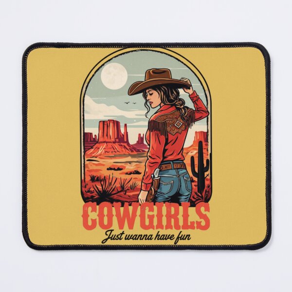 Item preview, Cowgirl In Red Shirt designed and sold by Aise06.