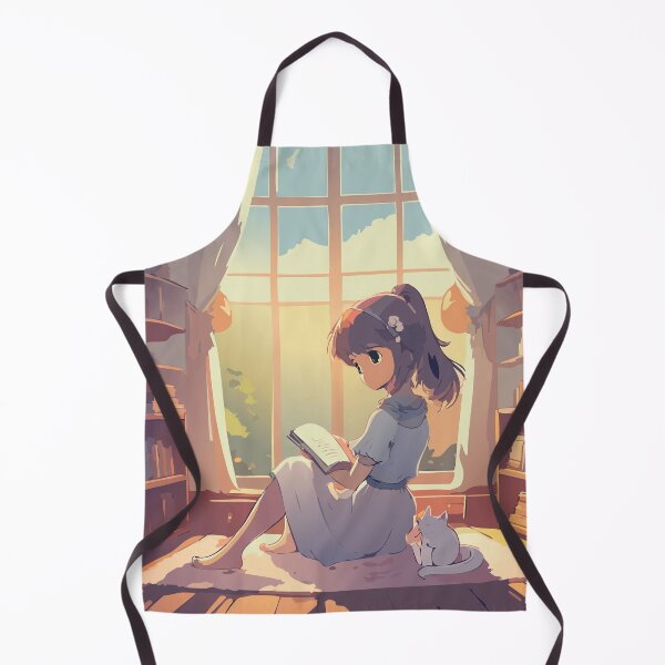 Item preview, Anime Girl Studying designed and sold by Dream-1551.