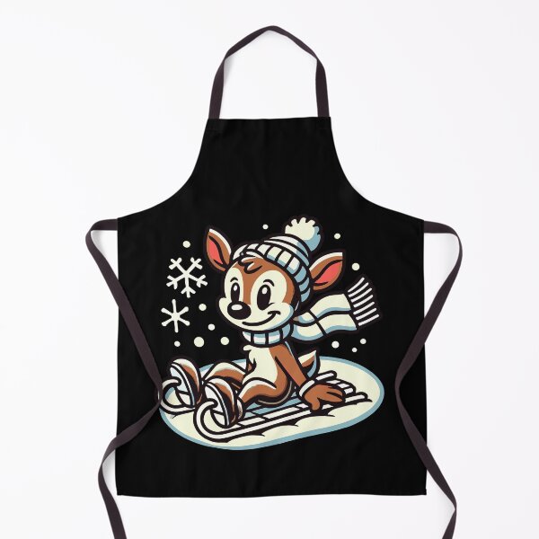 Item preview, Vintage Weihnachten Rentier Mit Wollmütze Retro designed and sold by LuminOrb.