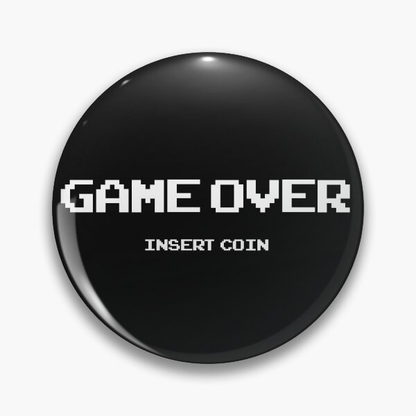Item preview, Game Over Arcade designed and sold by Pixel Pun Studio.