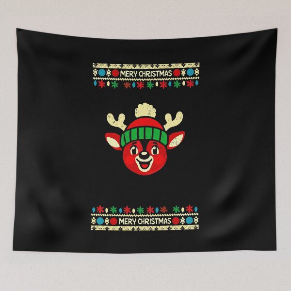 Item preview, Vintage Weihnachten Rentier Design Mit Schnee Und designed and sold by LuminOrb.