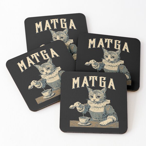 Item preview, MATGA Make Aqua Tofana Great Again Vintage Cat Design  designed and sold by trendyzcom.