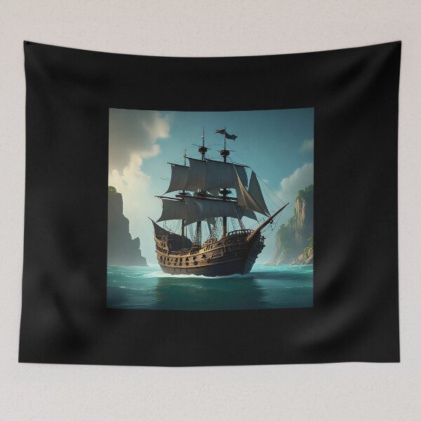 Item preview, Pirate Ship designed and sold by Nomad-Maynard.
