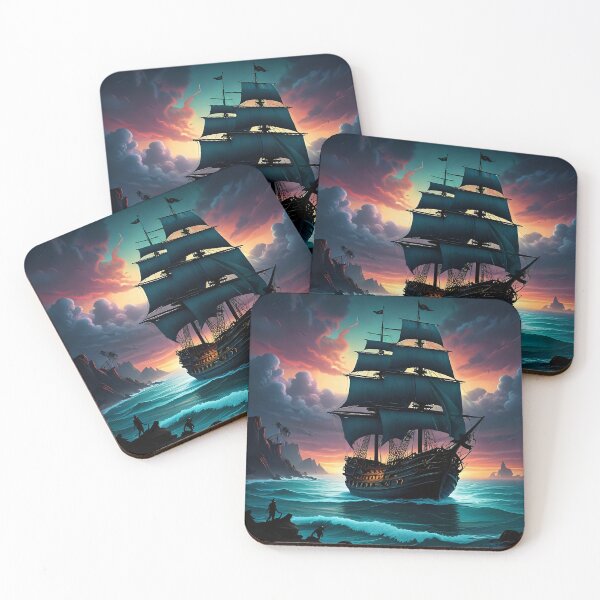 Item preview, Pirate Ship designed and sold by Nomad-Maynard.