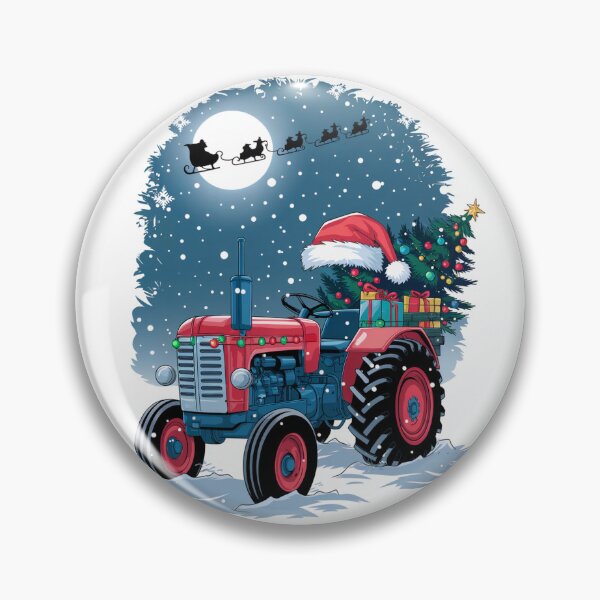 Item preview, Christmas Tractor with Gifts designed and sold by REAL IRISH GIFTS.