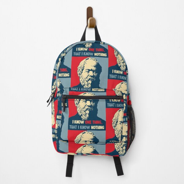 Item preview, I Know Nothing; Greek Philosopher; designed and sold by StickerApe.