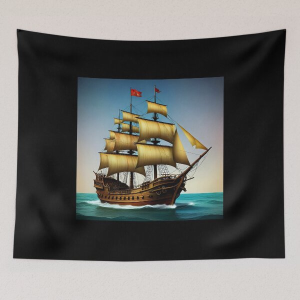 Item preview, Pirate Ship designed and sold by Nomad-Maynard.