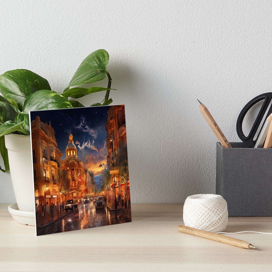 Item preview, Art Board Print designed and sold by RoonPalette.