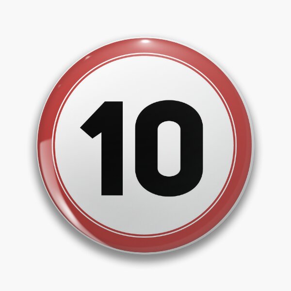 Item preview, Speed limit 10, happy 10 year anniversary designed and sold by Wolagno.