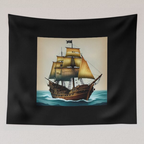 Item preview, Pirate Ship designed and sold by Nomad-Maynard.
