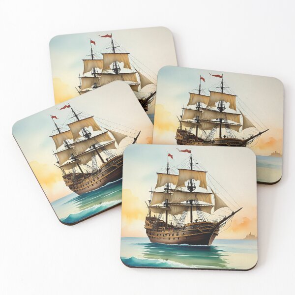 Item preview, Pirate Ship designed and sold by Nomad-Maynard.