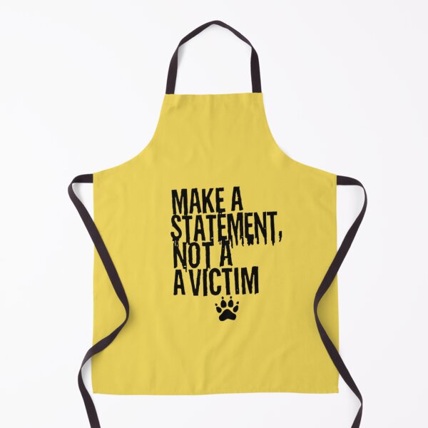 Item preview, Make a statement, not a victim. Stand for Compassion: Say No to Animal Cruelty designed and sold by AmuraLumina.