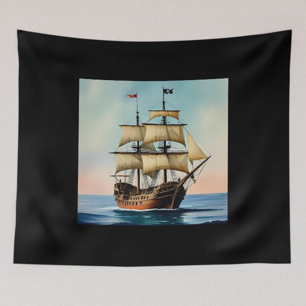 Item preview, Pirate Ship designed and sold by Nomad-Maynard.