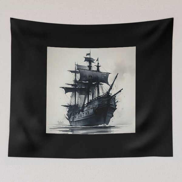 Item preview, Pirate Ship designed and sold by Nomad-Maynard.