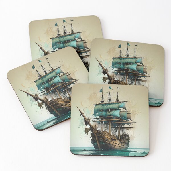 Item preview, Pirate Ship designed and sold by Nomad-Maynard.