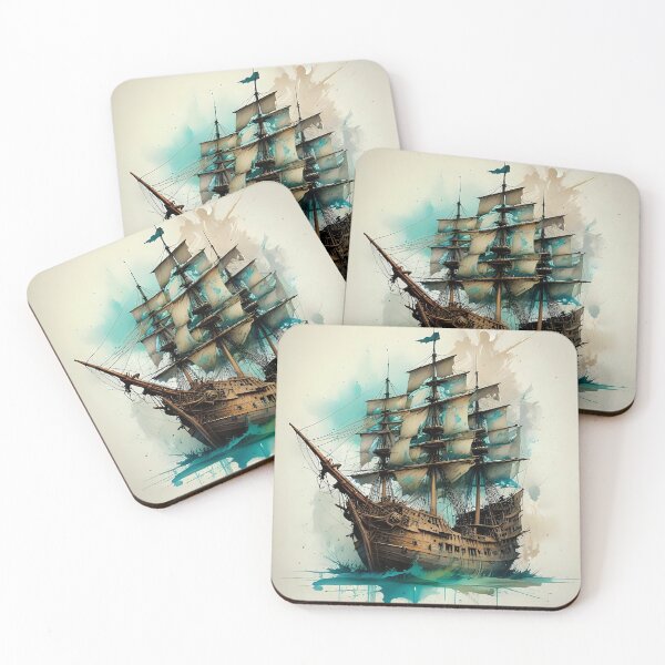 Item preview, Pirate Ship designed and sold by Nomad-Maynard.